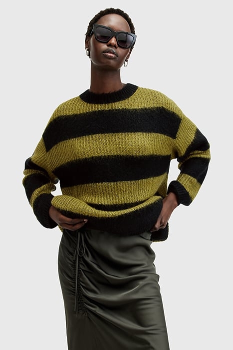 ONYX JUMPER BLACK/GREEN 1