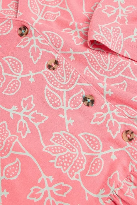 NAYA JERSEY MIDI DRESS PINK MULTI 3