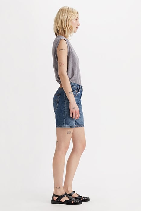 501 MID THIGH SHORT LW CROSSING CANVAS 6