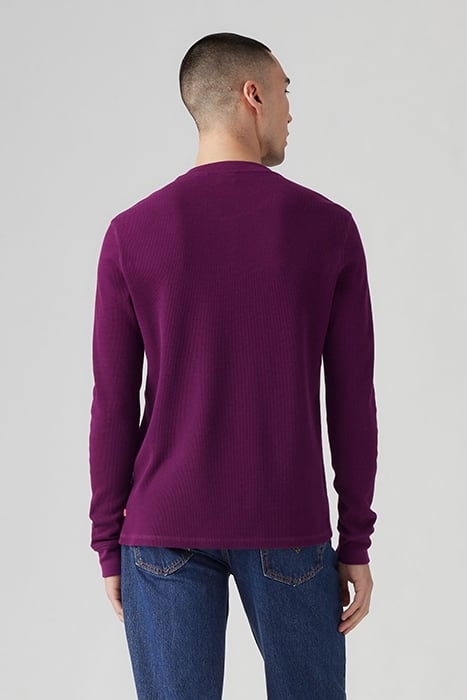 LS THERMAL 3 BTTN HENLEY POTENT PURPLE 2