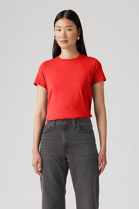 2PACK CREWNECK TEE 2 PACK WHITE & RED 2