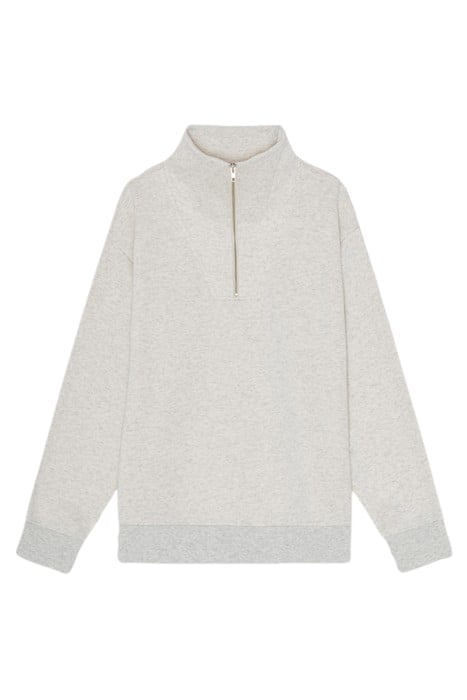 NN07 BRIGGS 3500 SLIM FIT SWEATSHIRT - OATMEAL 3