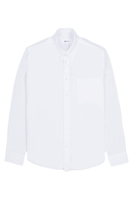 NN.07 ARNE BD LONG SLEEVE SHIRT, NORMAL FIT, WHITE 3