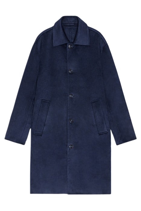 FRANCO 8015 RELAXED FIT OVERCOAT, NAVY BLUE 3