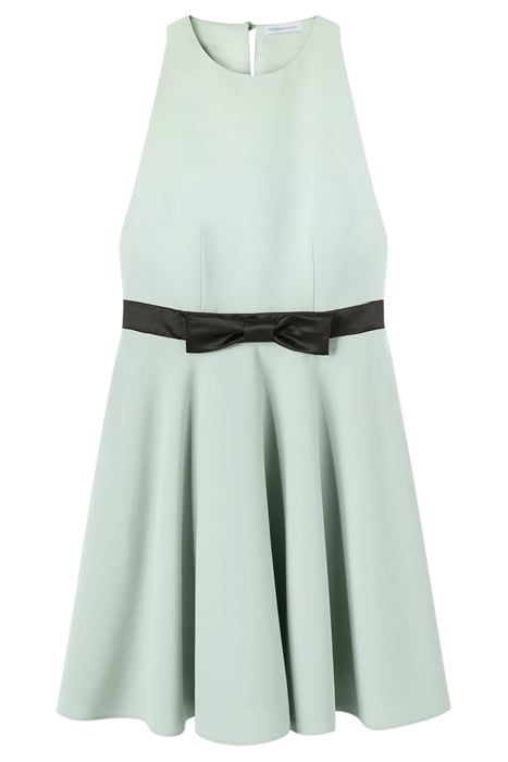 MINI DRESS WITH A BOW AT THE WAIST MULTICOLOR 4