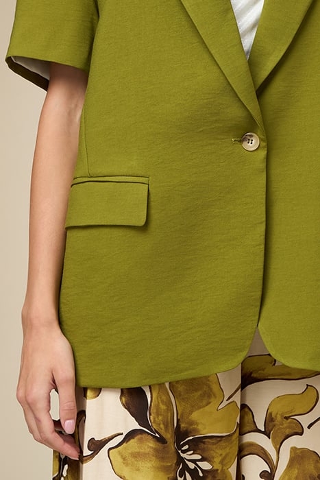 SHORT-SLEEVED BLAZER GREEN 4
