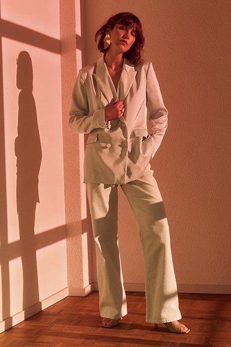 BELLA WIDE LEG JEANS PISTACHIO 5