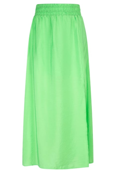 REVERIE LONG SKIRT GREEN FLARE 8