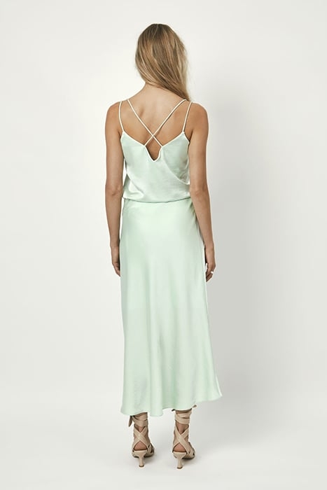 OBU SATIN SINGLET PISTACHIO 4