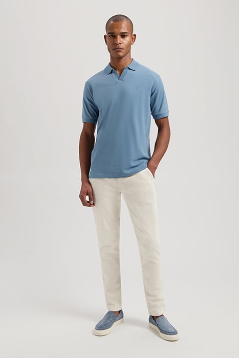 DS_BOWIE V-NECK POLO PROVINCIAL BLUE 3