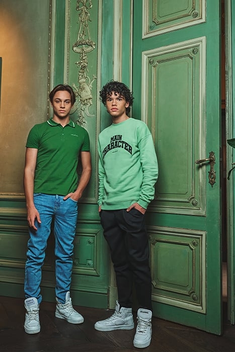 PLEAT TROUSERS BLACK 4