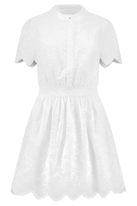REBECY BRODERIE DRESS STAR WHITE 1