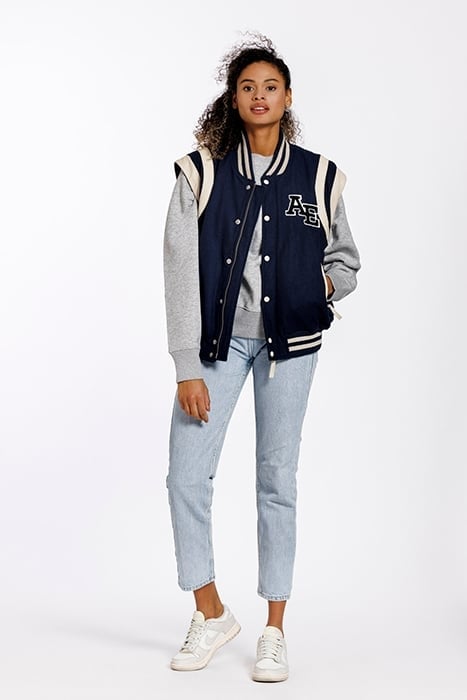 MAEVE JACKET NAVY / OFF WHITE 1