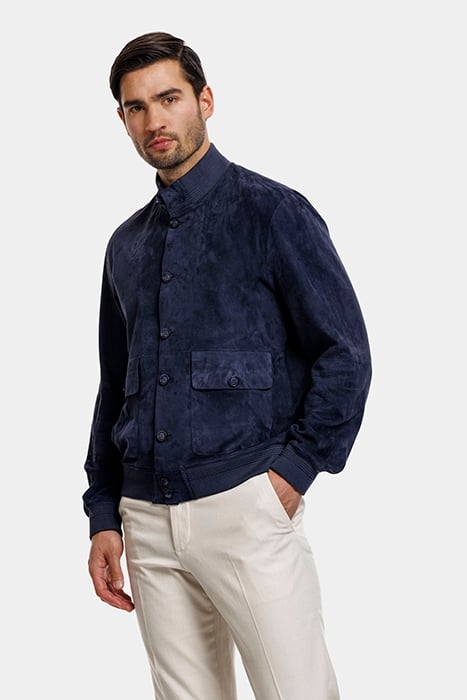 MIKE JACKET BRIGHT BLUE 1