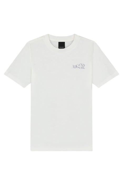 NO DRAMA T-SHIRT LAVENDER GREY 1