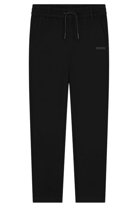 KRISS PIQUE TROUSERS BLACK 1
