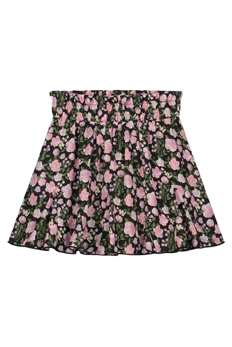 ILONA SKIRT BLACK/MULTI COLOR 1