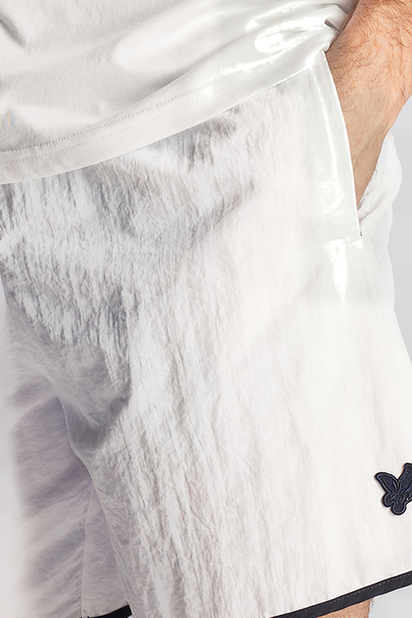 TONAL SWIM SHORTS WHITE 4