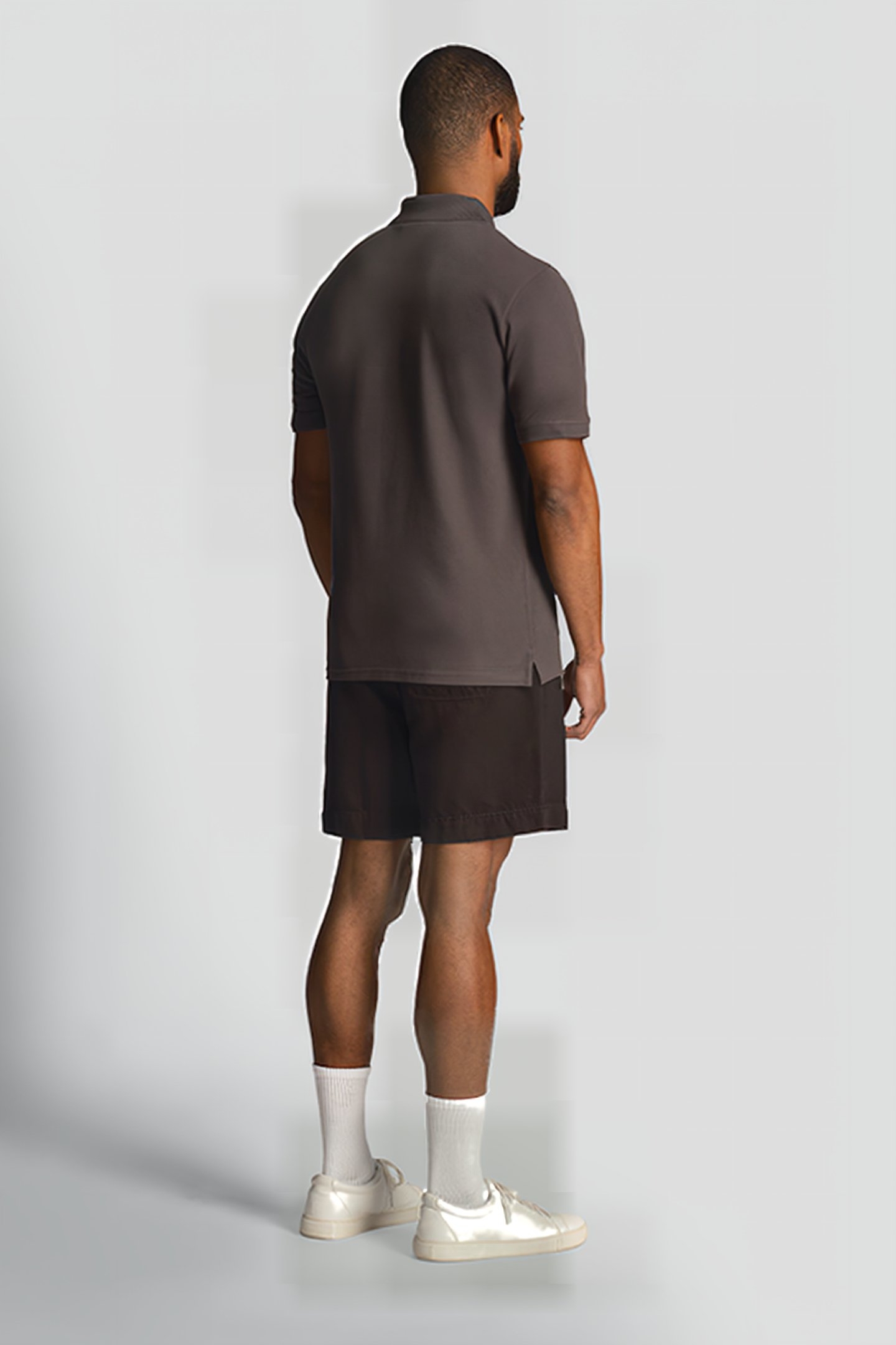 COTTON LINEN SHORT JET BLACK 2