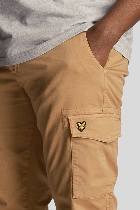 UPTON PARK CARGO TROUSERS BEIGE 4