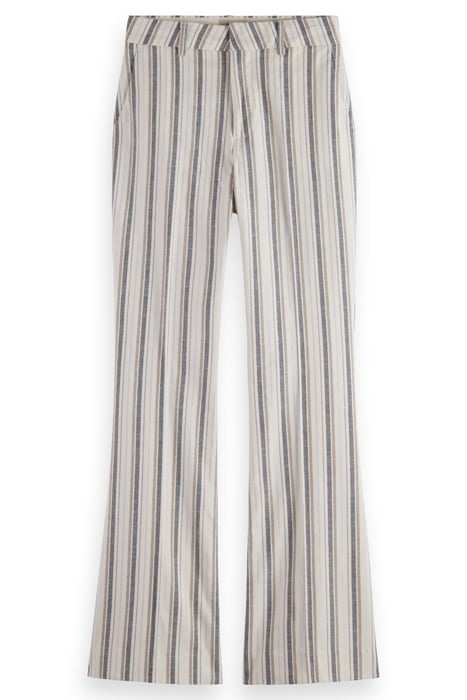 VIOLET LUREX LINEN BLEND PANT LUREX LINEN STRIPE 3