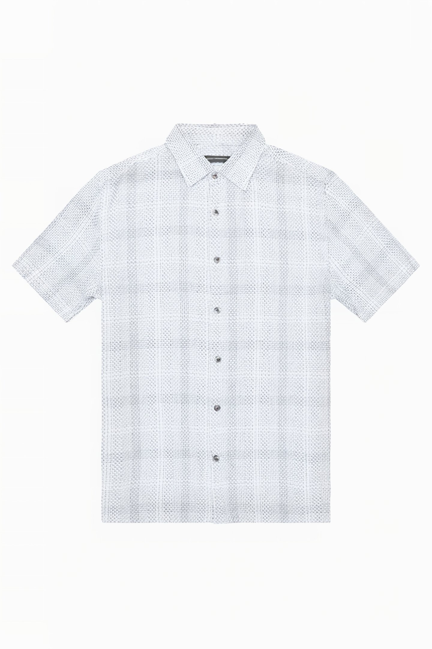 BARROW DOBBY SHORT SLEEVE SHIRT BLUE 1
