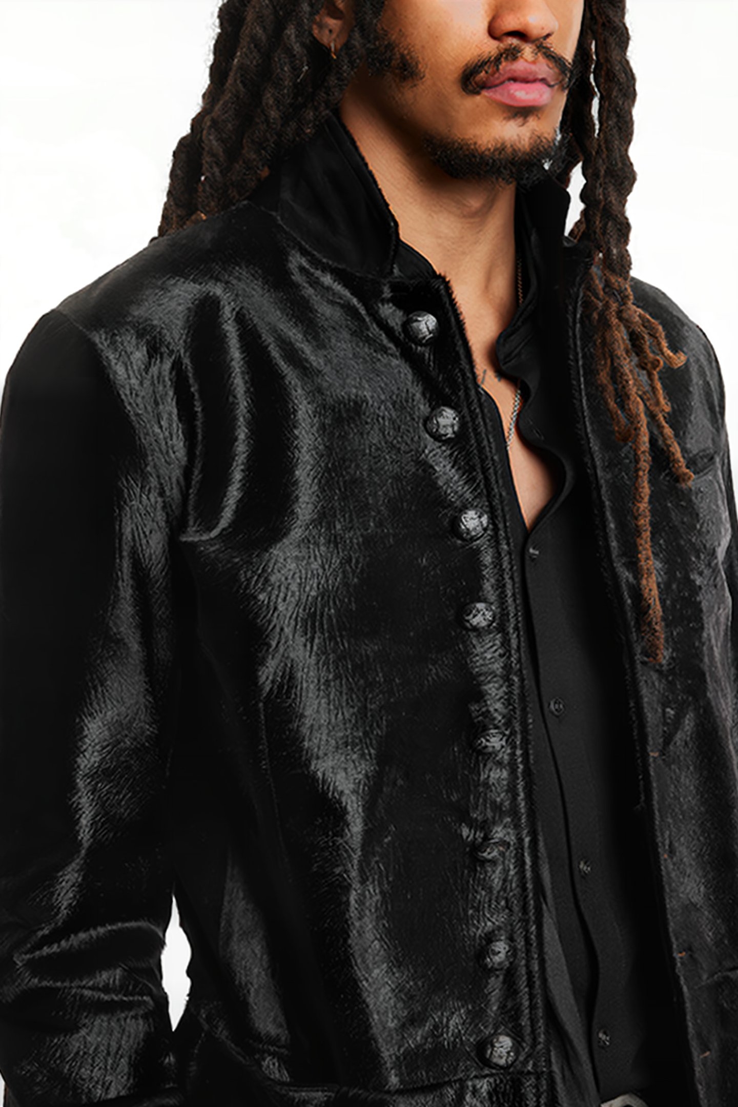 MULTI BUTTON CLOSURE NOTC BLACK 3