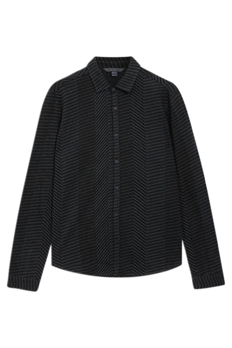 HENDERSON LS SHIRT IN BRO BLACK 2