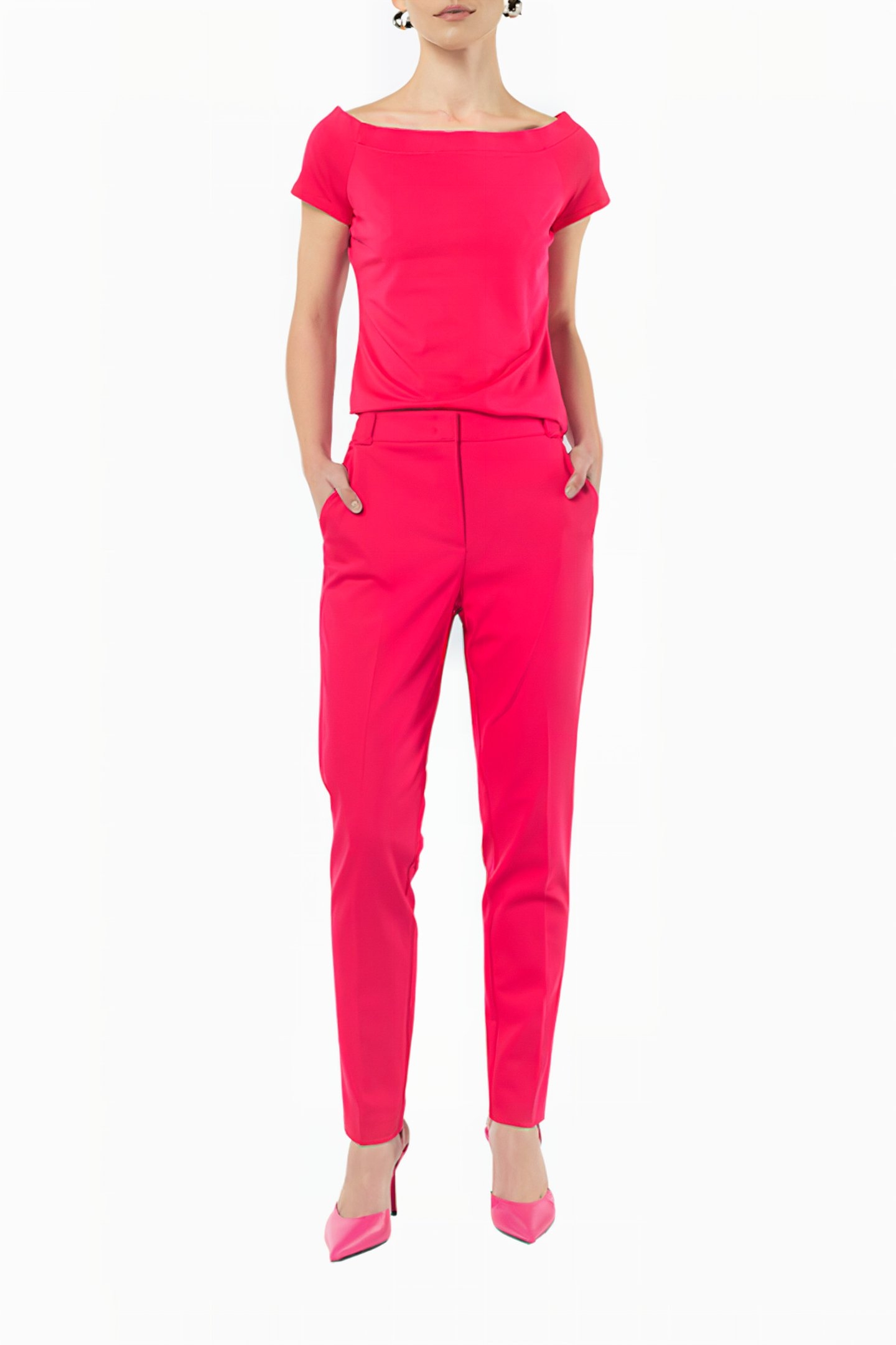 COMMA T-SHIRTS FUCSIA 2