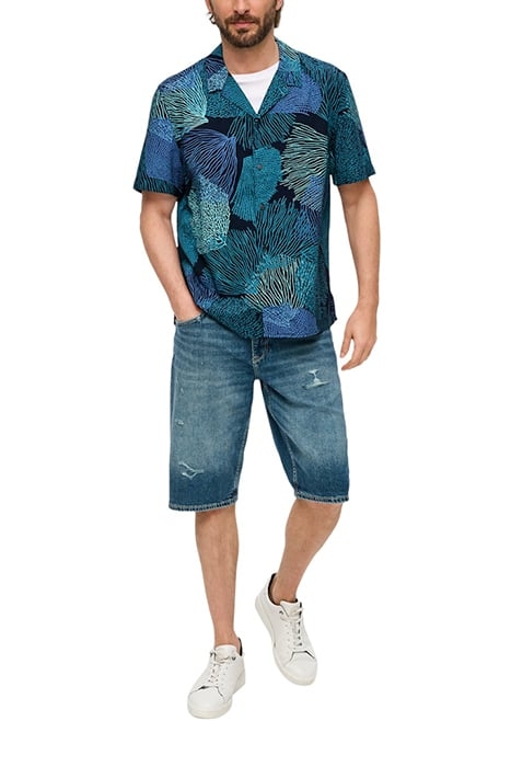 S.OLIVER SHIRTS BLUE-MARINE 3