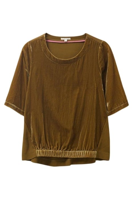 VIOLA VELVET TOP MID CHARTREUSE 2