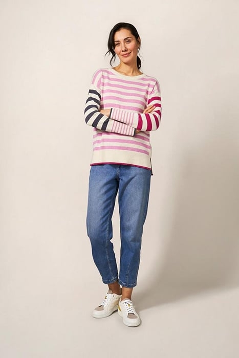 OLIVE JUMPER PINK MULTI 1