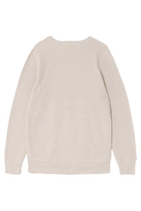 ATTADALE CREW NECK JUMPER LIGHT GREY 4