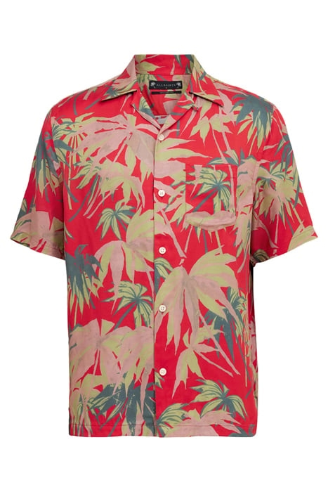 HUDSONY SS SHIRT SCARLETT RED 4