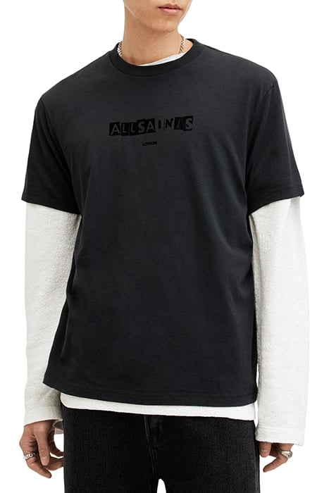 MONTAGE SS CREW WASHED BLACK 6