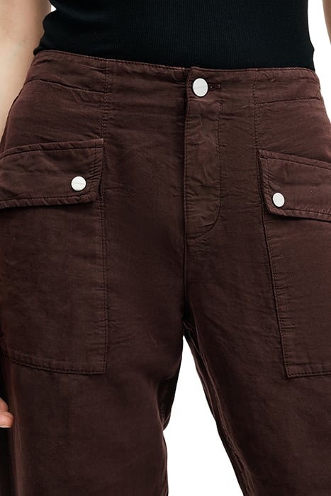 VAL TROUSER DARK WINE RED 7