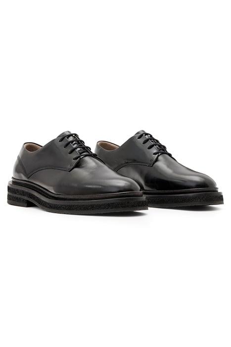 ESCHER LACE UP BLACK SHINE 3