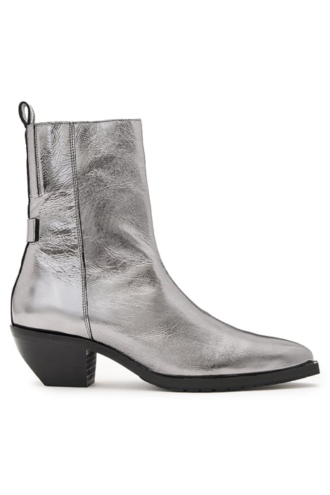 BAZELY METALLIC BOOT GUNMETAL GREY 1