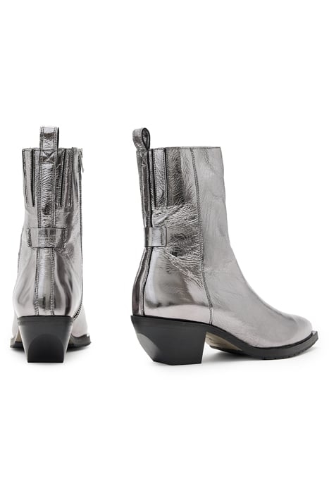 BAZELY METALLIC BOOT GUNMETAL GREY 3