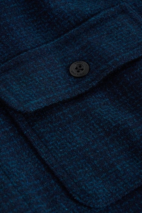 DARWEN TEXTURE OVERSHIRT NAVY MULTI 5