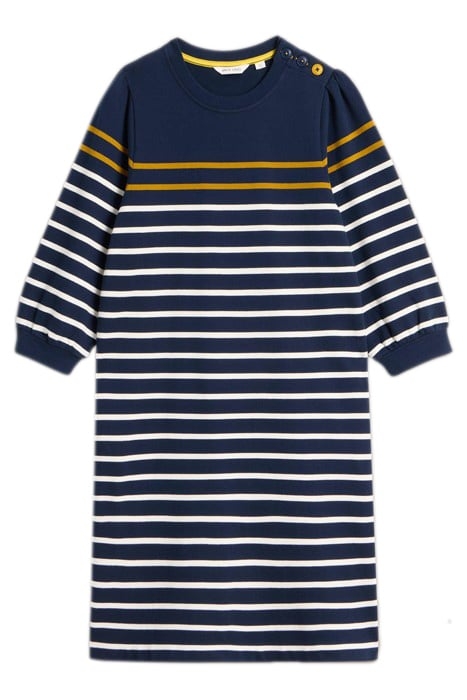 AMY STRIPE DRESS NAVY MULTI 3