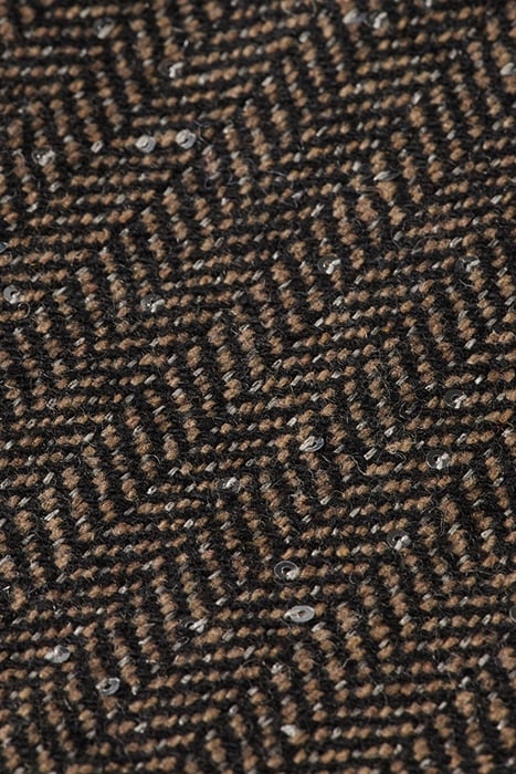 HERRINGBONE SEQUIN SINGLE-BREASTED BLAZER SEQUIN HERRINGBONE 3