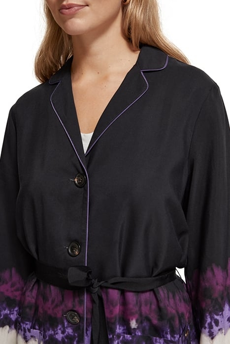 DIP DYE STRIPE PYJAMA BLAZER DIP DYE STRIPE 7