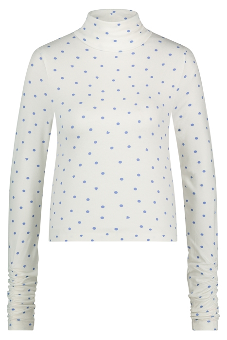 JADE TOP CREAM WHITE / BLUE 3