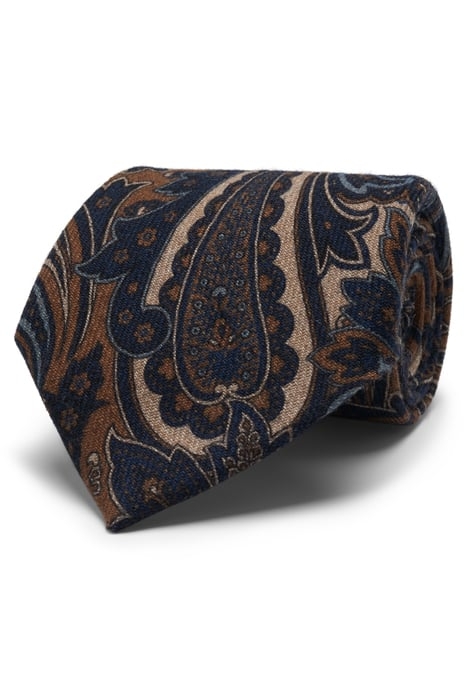 NAVY PAISLEY PAISLEY TIE 1