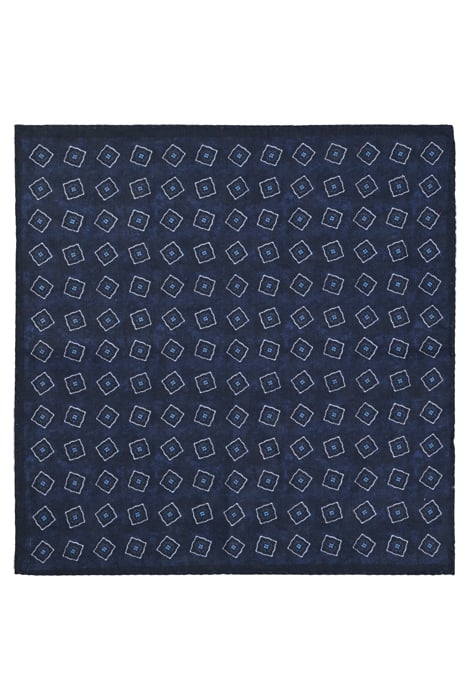 NAVY GRAPHIC POCKET SQUARE 2