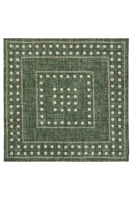 GREEN DOTS POCKET SQUARE 2
