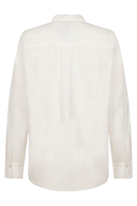 BLOUSE WOVEN LONG SLEEVES CLOUD DANCER 6