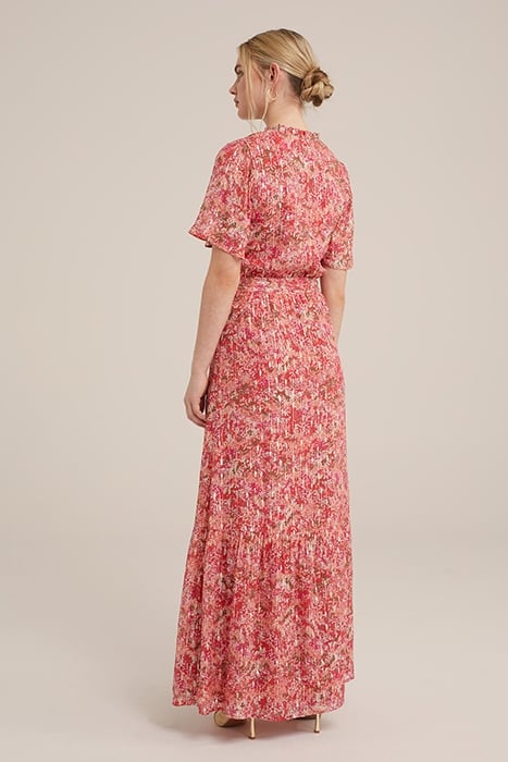 DRESS MAXI LENGTH LIGHT RED 2