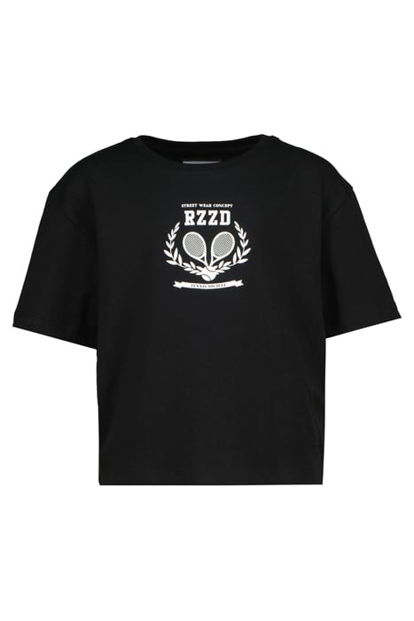 GIRLS FANNA T-SHIRT DEEP BLACK 1